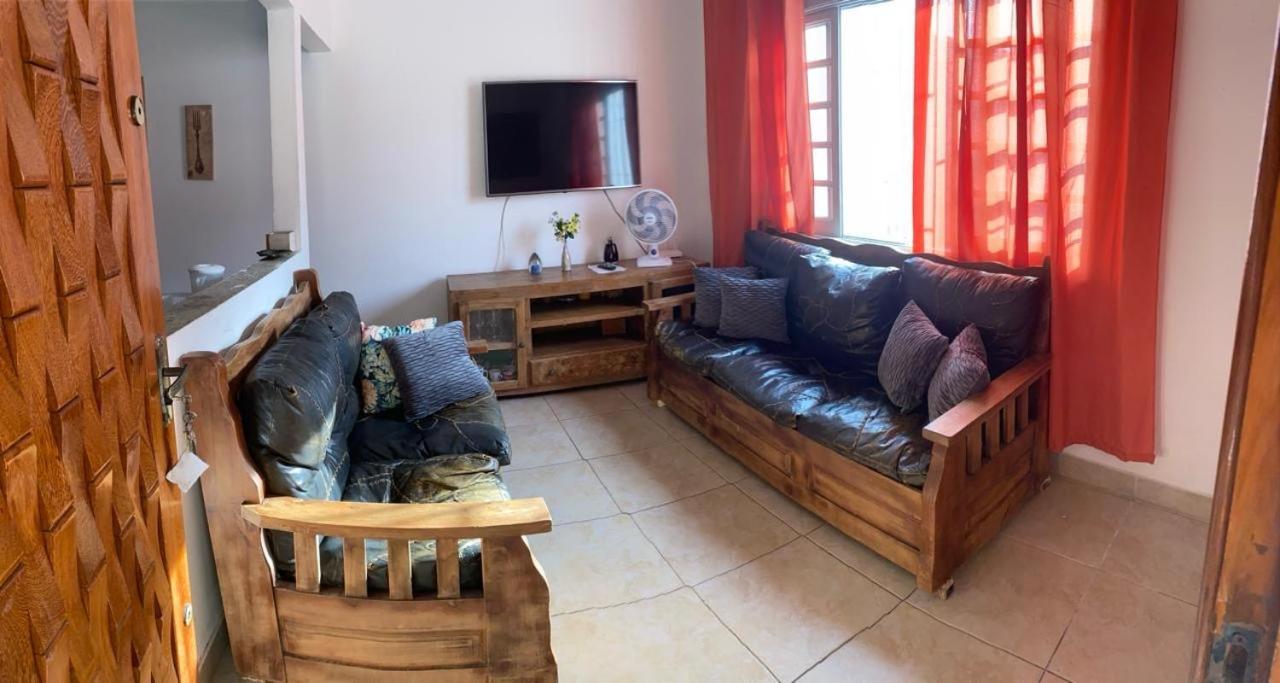Casa Do Lado Da Praia, 100 Metros Da Praia. Villa Mongaguá Buitenkant foto
