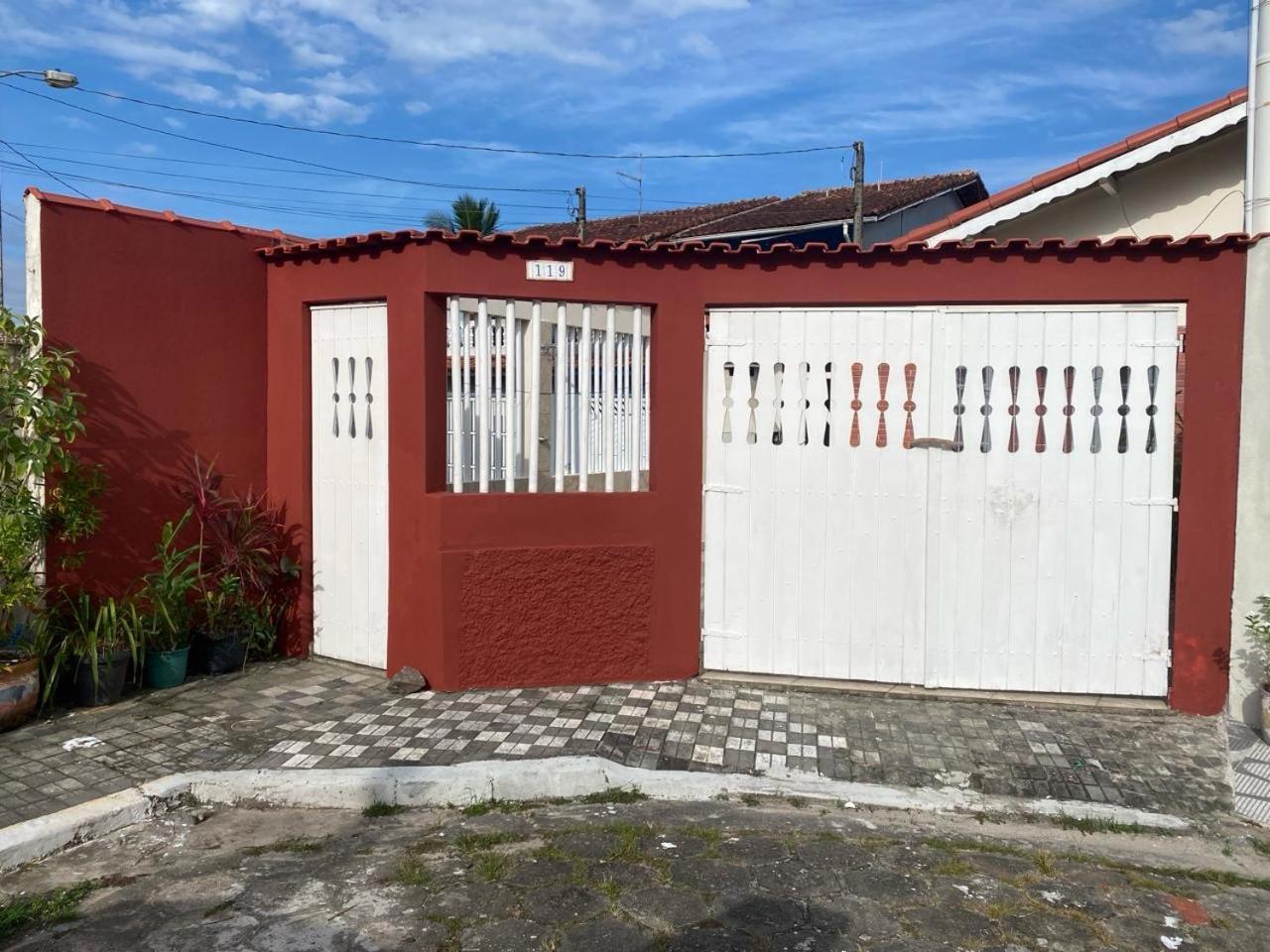 Casa Do Lado Da Praia, 100 Metros Da Praia. Villa Mongaguá Buitenkant foto